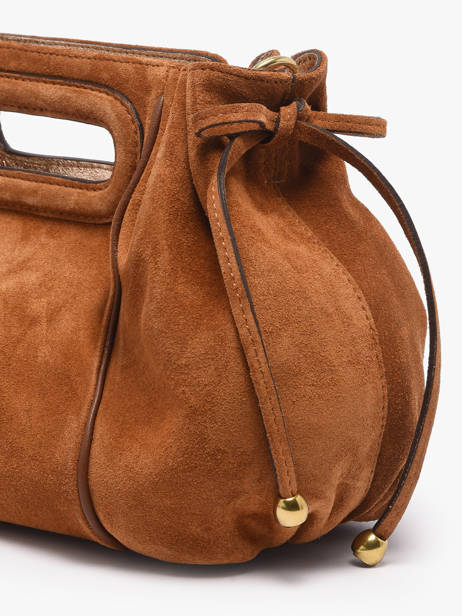 Sac Porté épaule Folk Light Cuir Gerard darel Marron folk light W405 vue secondaire 3