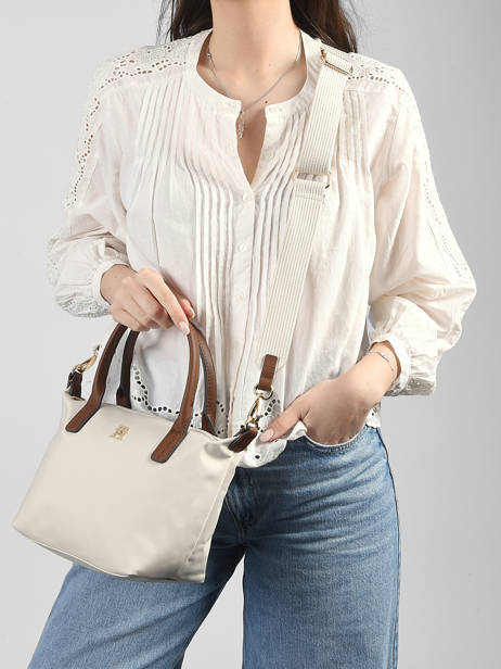 Sac Bandoulière Popette Nylon Tommy hilfiger Blanc popette AW17709 vue secondaire 1