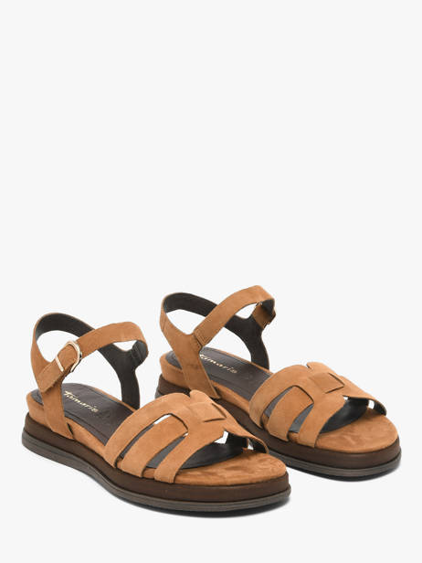 Sandales En Cuir Tamaris Marron women 46 vue secondaire 1