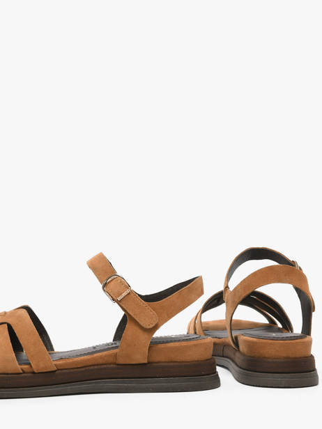 Sandales En Cuir Tamaris Marron women 46 vue secondaire 2