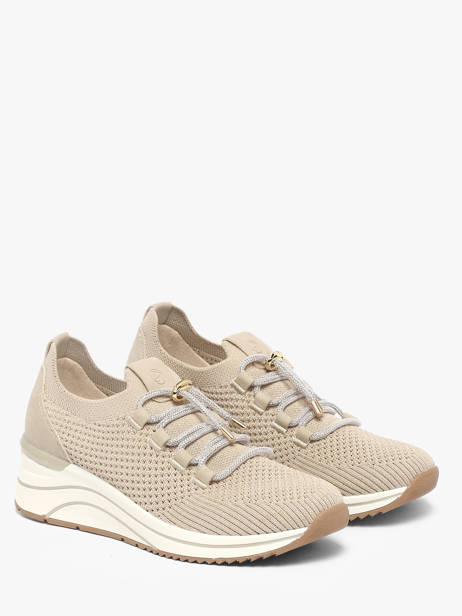 Sneakers Semelle Compensée Remonte Beige women 60 vue secondaire 2
