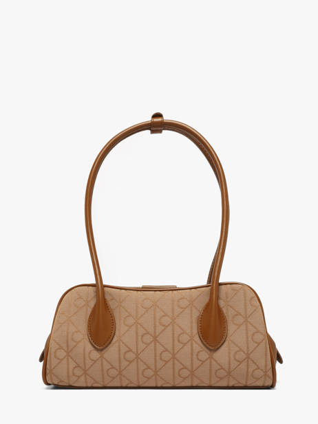 Sac Porté épaule Emblem Calvin klein jeans Beige emblem 4F3744G vue secondaire 4