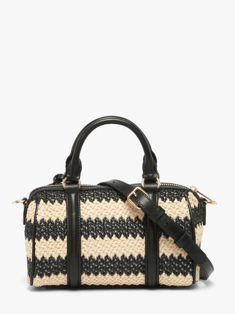 Sac Bandoulière Mini Osier Italie Lancaster Noir mini osier italie 72 vue secondaire 4