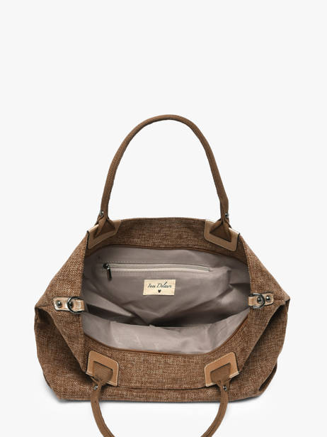 Sac Porté Main Star Polyester Ines de laure Marron star 1685161 vue secondaire 2