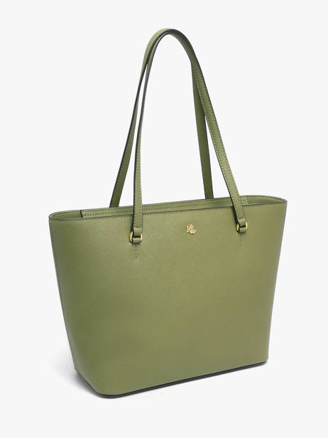 Sac Porté épaule Medium Karly Cuir Lauren ralph lauren Vert karly 31924351 vue secondaire 2