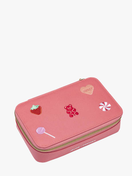 Trousse 1 Compartiment Jeune premier Rose daydream girls G vue secondaire 1