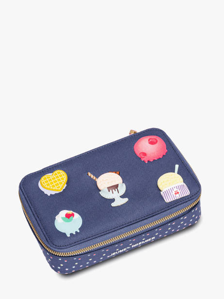 Trousse 1 Compartiment Jeune premier Bleu daydream girls G vue secondaire 1