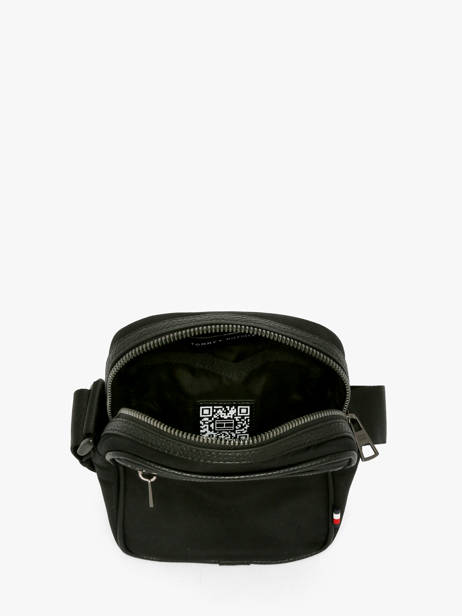 Sac Bandoulière Tommy hilfiger Noir th repreve AM14448 vue secondaire 2