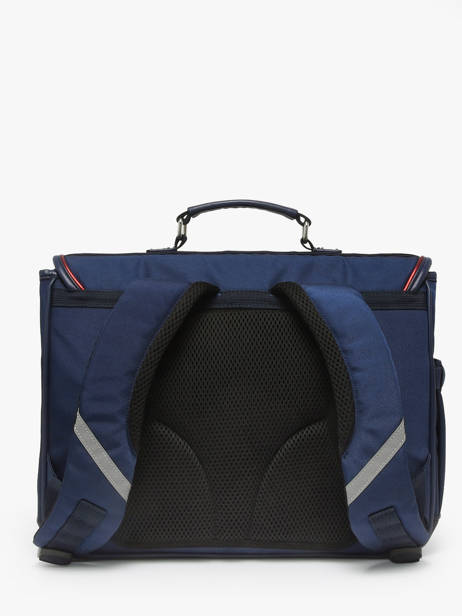 Cartable 2 Compartiments Caramel et cie Bleu boheme FI vue secondaire 4