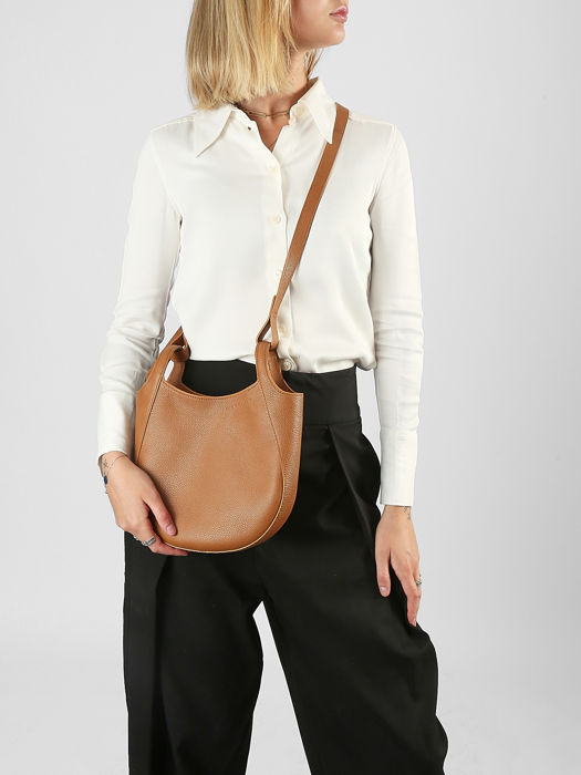 Longchamp Le foulonné Sacs porté travers Marron