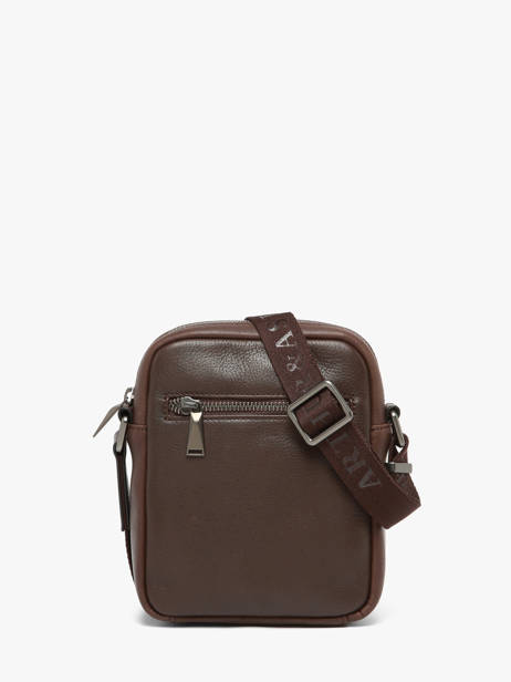 Sac Bandoulière Arthur & aston Marron danny 5 vue secondaire 3