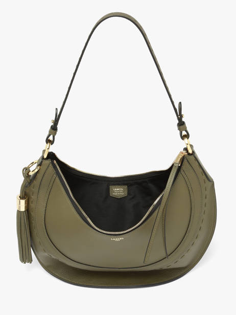 Sac Porté épaule Hoboheme Cuir Lancel Vert hoboheme A14217 vue secondaire 3