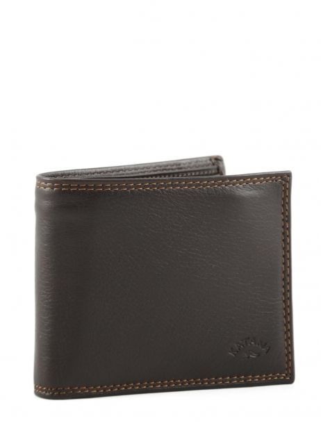 Wallet Leather Katana Brown marina 753070