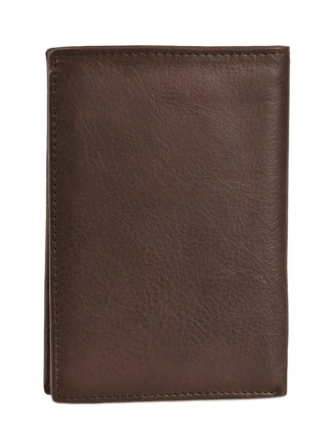 Portefeuille Cuir Le tanneur Marron gary TRA3342 vue secondaire 3