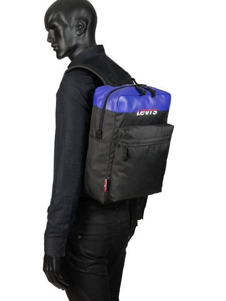 Sac à Dos 1 Compartiment + Pc 15'' Levi's Noir l pack 230904 vue secondaire 2