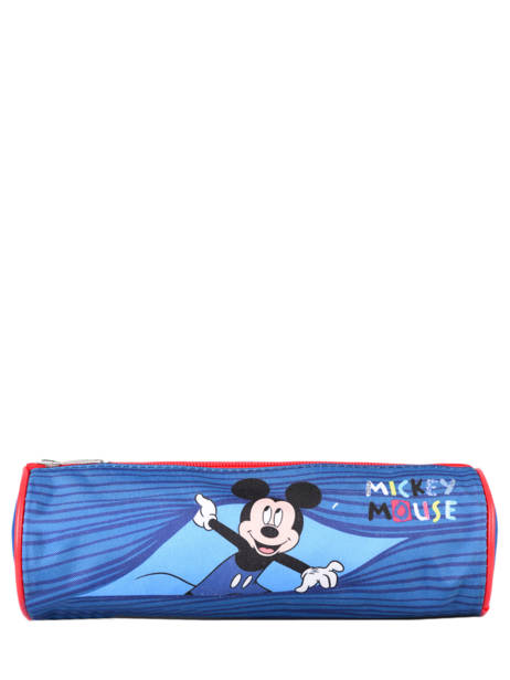 Trousse 1 Compartiment Mickey Bleu stripe MICNI01