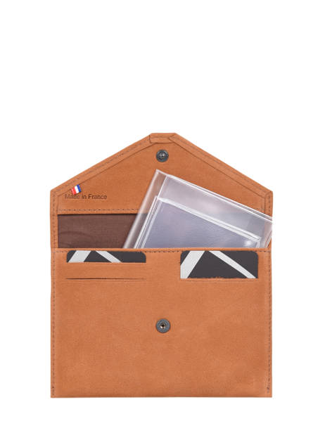 Porte-papiers Etincelle Nubuck Cuir Etrier Marron etincelle nubuck EETN054 vue secondaire 1