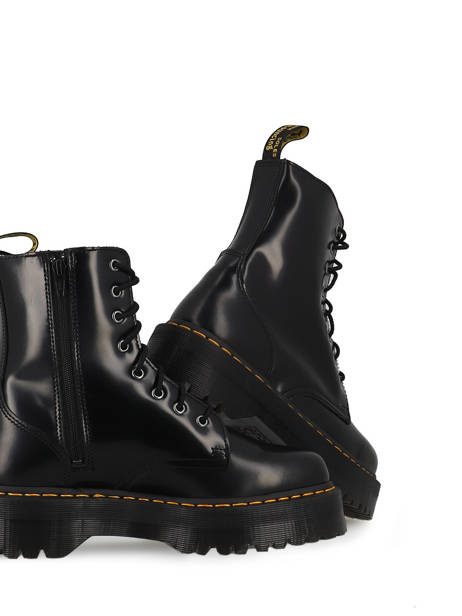 Boots Jadon Semelles Compensées Cuir Dr martens Noir unisex 15265001 vue secondaire 1