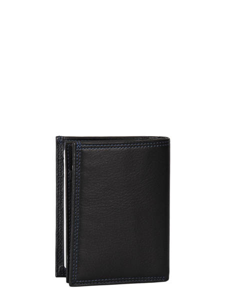 Wallet Leather Lancaster Black soft vintage homme 120-12 other view 2