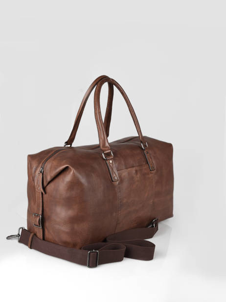 Sac De Voyage Traveler  Basilic pepper Marron traveler BTRA06 vue secondaire 2