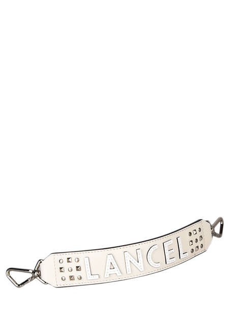 Poignée Amovible Ninon Studs Cuir Lancel Beige ninon A09722