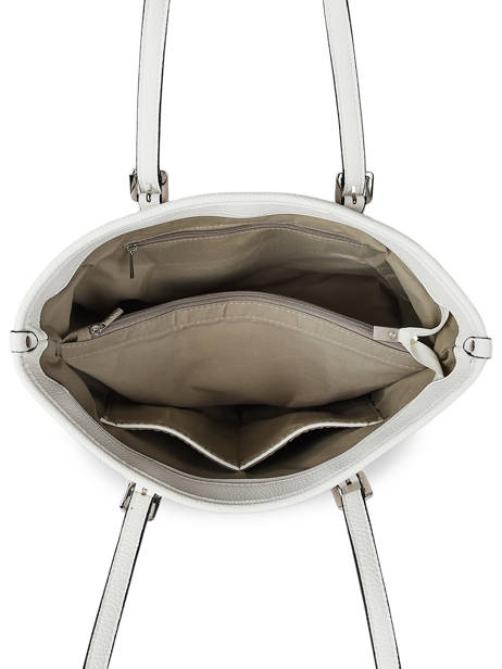 Sac Porté épaule Grained Miniprix Blanc grained F2531 vue secondaire 3