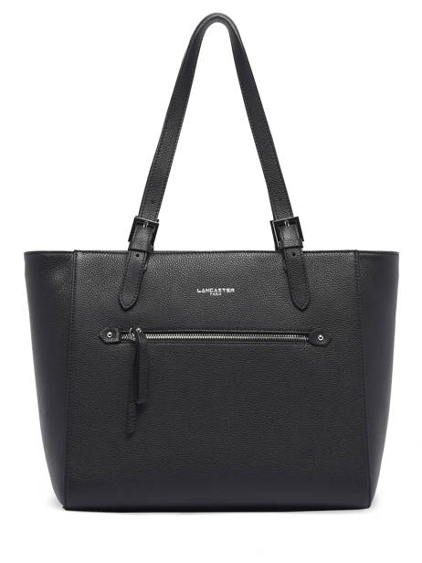 Sac Bandoulière Firenze Cuir Lancaster Noir firenze 4