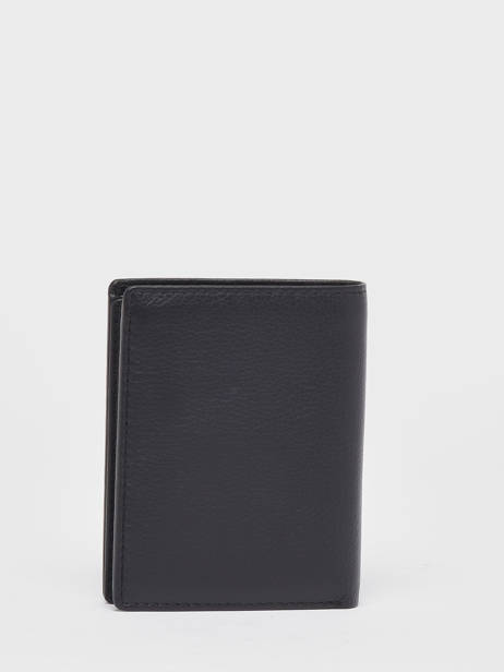 Wallet Leather Yves renard Black foulonne 23413 other view 3