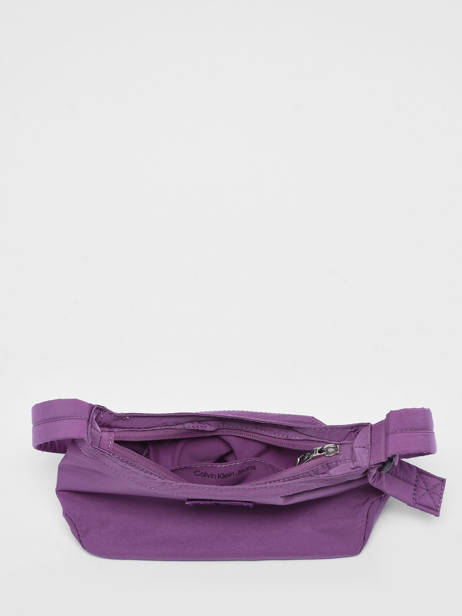 Sac Bandoulière City Calvin klein jeans Violet city nylon K610333 vue secondaire 3