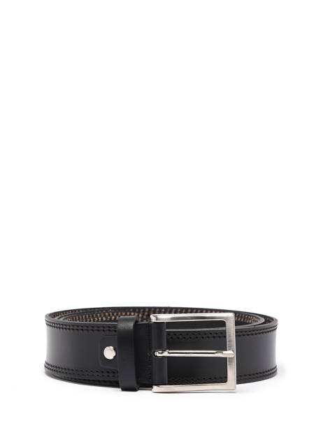 Ceinture Petit prix cuir Noir belt 40