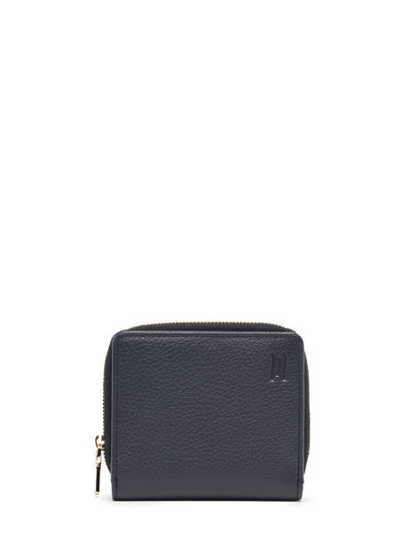 Portefeuille Cuir Crinkles Bleu caviar 14250