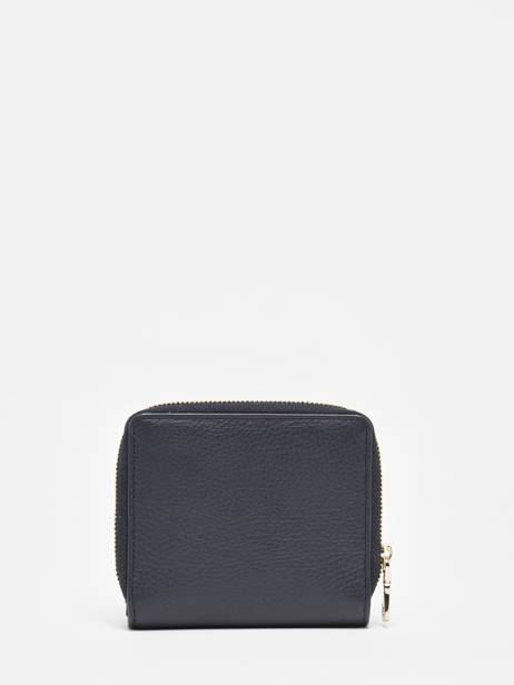 Portefeuille Cuir Crinkles Bleu caviar 14250 vue secondaire 2