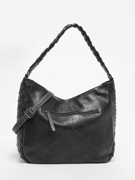 Shoulder Bag Obbo Leather Basilic pepper Black obbo BOBB01 other view 4