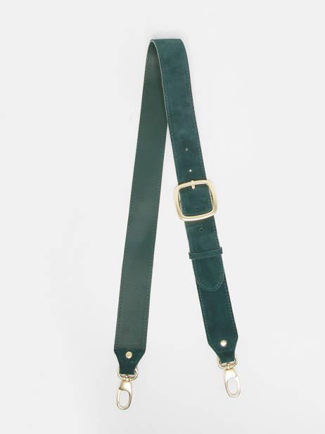 Leather Voltige Shoulder Strap Etrier Green voltige EVOL070L other view 1