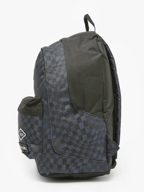 Sac à Dos 2 Compartiments Rip curl Bleu checkers K060 vue secondaire 2